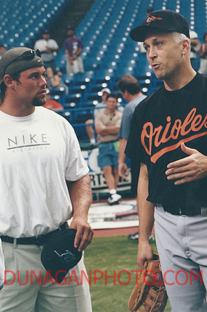 Mike Alstott with Cal Ripkin